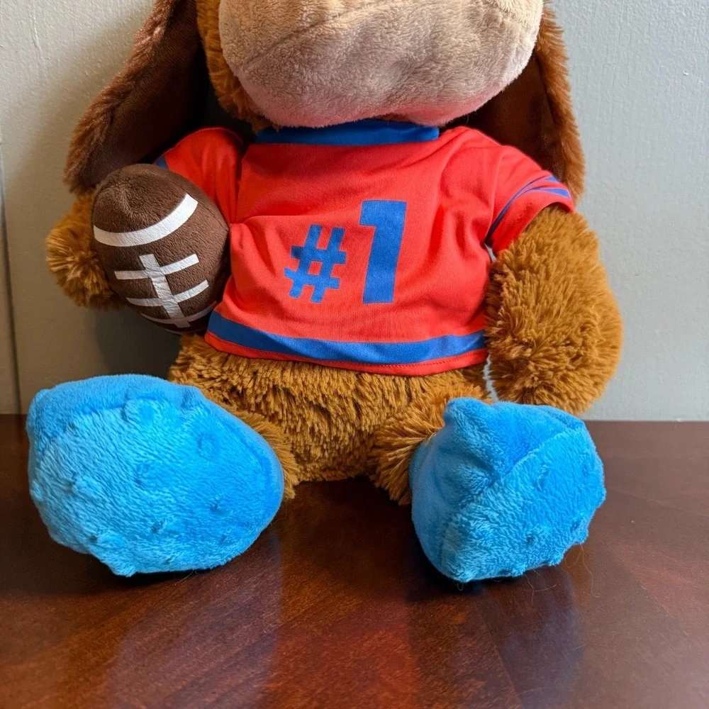 2017‎ PetSmart JOE Football Puppy Dog Plush Promotional Collectible #1 Jersey